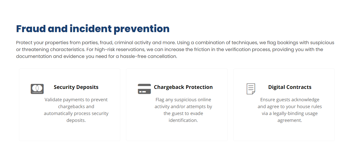 fraud and incident prevention